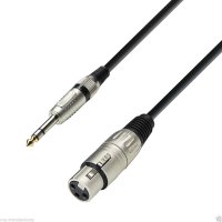 Adam Hall Cables K3 BFV 0300 - Mikrofonkabel XLR female...
