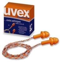 Uvex Whisper - Wiederverwendbarer Geh&ouml;rschutzst&ouml;psel inkl. Aufbewahrungsbox