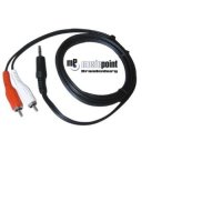 Audiokabel Adapterkabel - 3,5er Klinke auf 2 x Cinch - 1,5m